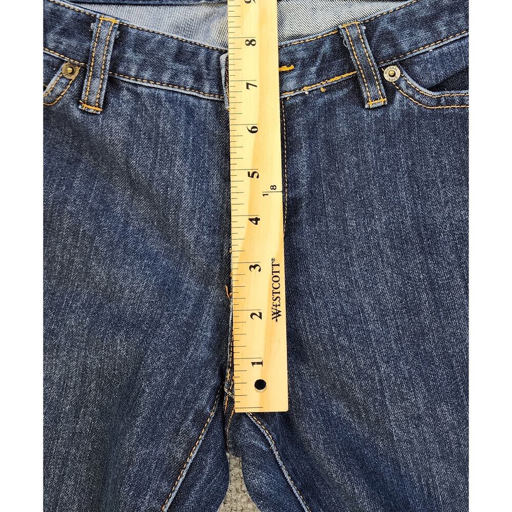 Michael Kors Jeans Womens 4 Blue Bootcut Stretch Flare Classic Casual Dark Denim - Picture 6 of 16